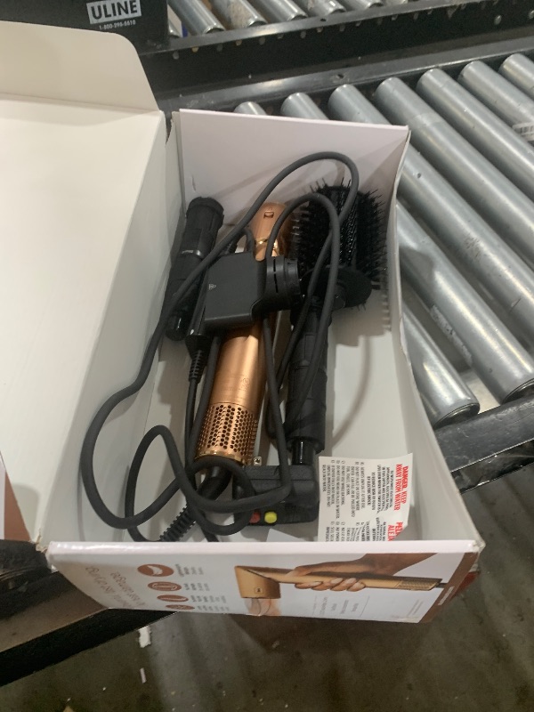Photo 1 of Shark FlexStyle | Air Multi-Styler & Drying System | Hair Dryer Brush for Blowouts with Coanda Auto- Wrap Curlers, Oval Brush, Concentrator Attachment & Storage Bag | Copper (Spec. Edition) | HD433CP