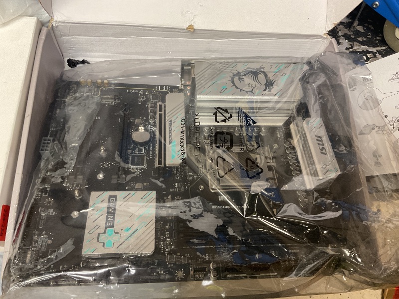 View 8 of MSI B850 Gaming Plus WiFi Motherboard, ATX - Supports AMD Ryzen 9000/8000 / 7000 Processors, AM5 - DDR5 Memory Boost 8200+ MT/s (OC), PCIe 5.0 x16 & 4.0 x16, M.2 Gen5, Wi-Fi 7, 5G LAN