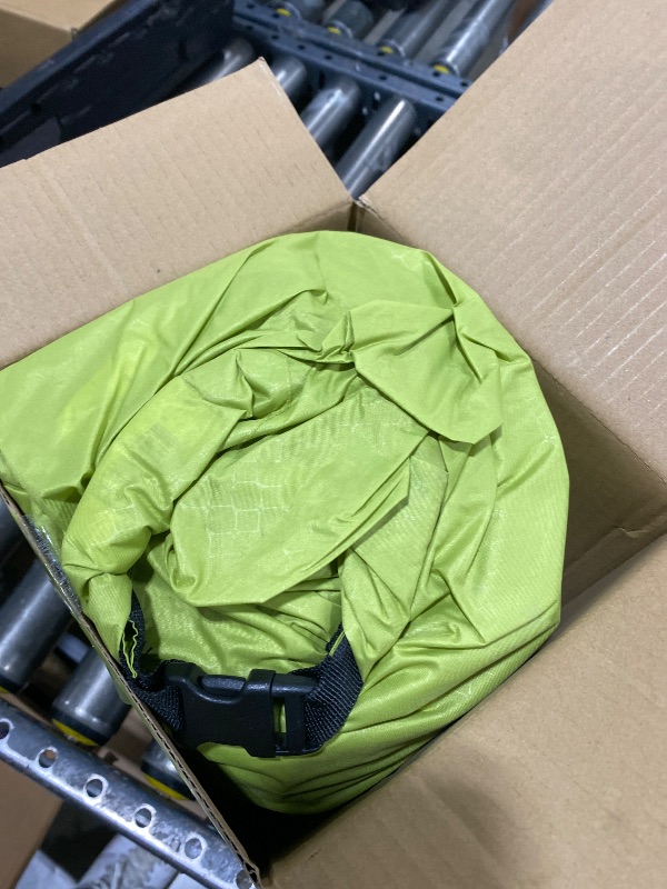 Photo 1 of KLYMIT Insulated Static V SUMMIT Double Inflatable Sleeping Pad | Thick, Lightweight, Easy to Inflate, Foldable Air Bed for Camping & Backpacking, Chartreuse