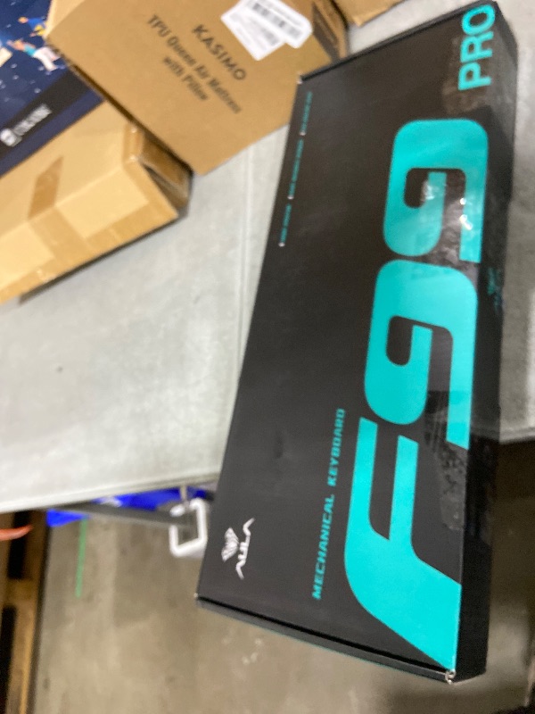 Photo 1 of AULA F99 Pro Wireless Mechanical Keyboard-Silent Version,BT5.0/2.4GHz/USB-C Hot Swappable Custom Keyboard,Gasket Structure,Pre-lubed Linear Switches RGB Backlit Computer Gaming Keyboards,White