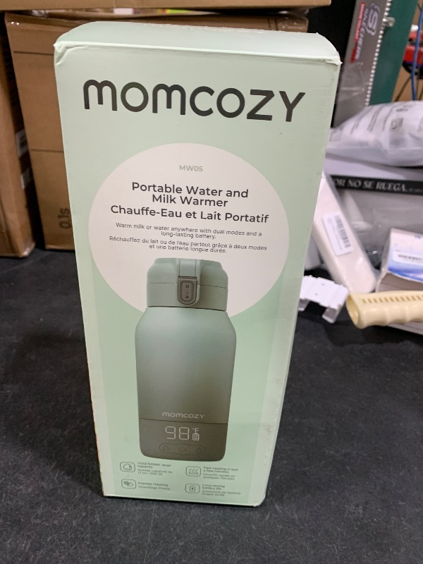 Photo 1 of Momcozy Portable Bottle Warmer for Travel – Dual Heating Modes for Breast Milk & Water, Portable Milk Warmer with Fast Heating & Long Battery Life, 17 Ounces Large Capacity to Meet Your All-Day Needs