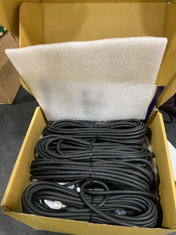 Photo 1 of LyLmLe LED Pond Lights with APP Control, 6W SS316 Stainless Steel RGB Underwater Fountain Light with 12V Transformer, IP68 Waterproof Outdoor Underwater Lights for Pond Waterfall, Black Wire(4-Spots)