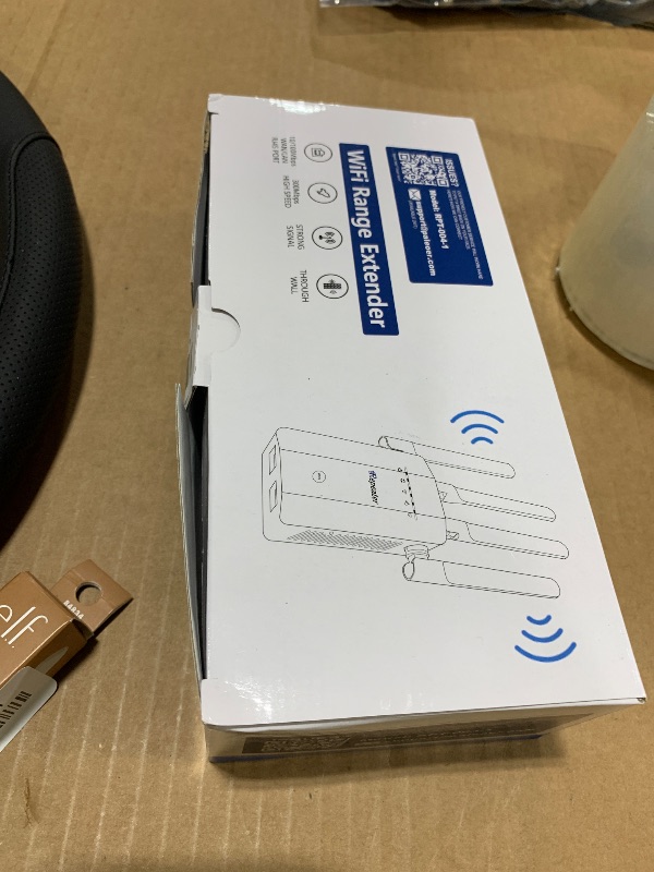 Photo 1 of 2026 New WiFi Extender Signal Booster for Home, 15715sq.ft Long Range WiFi Repeater Wireless Routers Signal Amplifier, Mesh WiFi 15X Faster Access Point with Ethernet Port, Easy Setup, 5 Working Mode