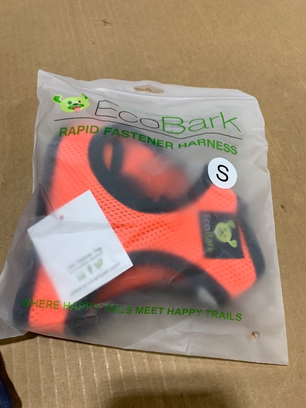 Photo 1 of EcoBark Step in Dog Harness Reflective Soft Ultra Padded Mesh Dog Harnesses for XXS, XS, Small, and Medium Dogs Eco-Friendly Comfort Secure Halter No Pull Adjustable Pet Vest