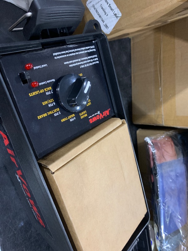 Photo 1 of Trailer Light Tester Box with 12V 12Ah Battery,Remote Control Function with 98 FT Range, 7-Way Flat (Spade) Pin,6-Way Round Pin,4/5-Pin Connectors,IPX8 Waterproof Case,2-Year Warrnaty