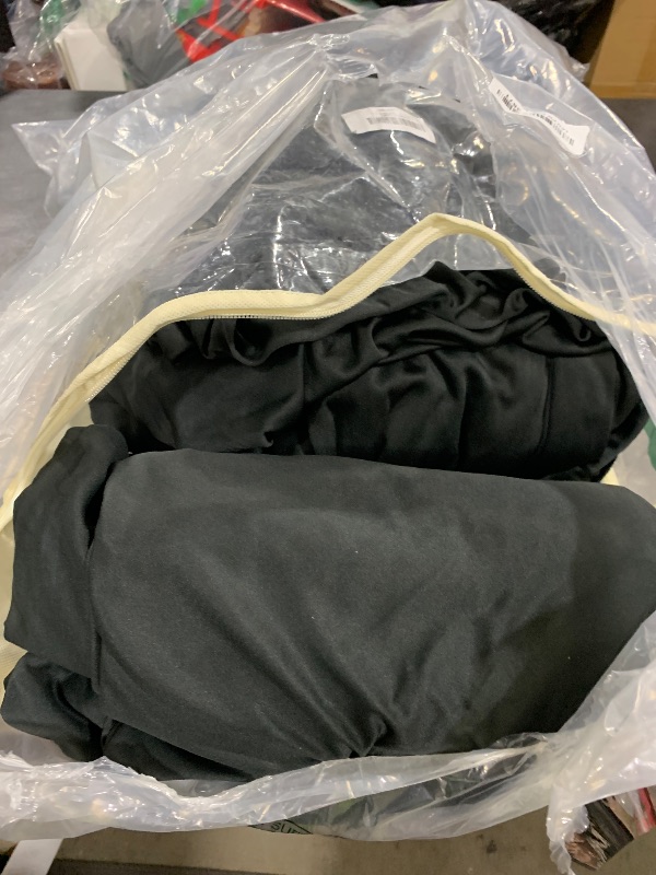 Photo 1 of 30x15ft Black Backdrop Curtains for Parties Wrinkle Free Fabric Backdrop Curtain Wedding Photo Drapes Backdrop for Birthday Party Baby Shower Bridal Shower Photography Stage Back Drop 6 Panels 5x15FT