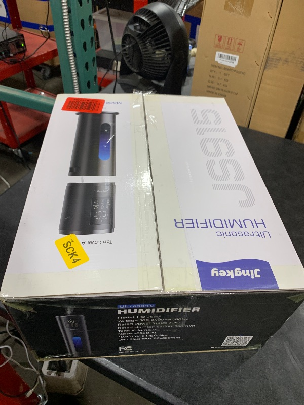 Photo 1 of Humidifiers for Bedroom Large Room with 7L/1.85Gal Large Humidifier, 24H Timer Smart App & Remote Control, 4 Mist Levels Room Humidifier for Bedroom Crow