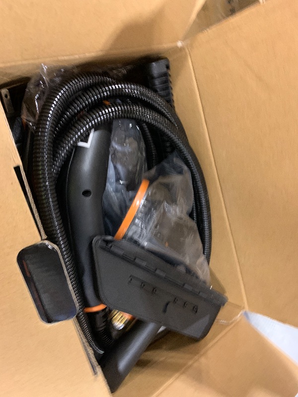 Photo 1 of Steam Cleaner, Portable Steamer for Cleaning with 16pcs Accessories, 6-Level Adjustable and 15s Heat-Up, Handheld Steam Cleaner for Home, Tile, Dirt, Grout, Grease, Car Detailing