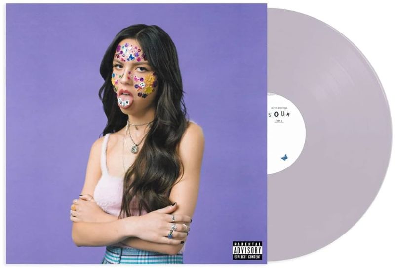 Photo 1 of Sour - Exclusive Limited Edition Crystal Vellum Colored Vinyl LP