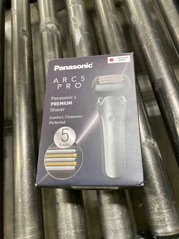 Photo 1 of Panasonic ARC5 PRO Electric Razor for Men, Wet/Dry 5-Blade Foil Shaver for Thick Beard & Stubble, 20D Flexible Head, Enhanced Beard Sensor, Pop-Up Trimmer – ES-L550WS