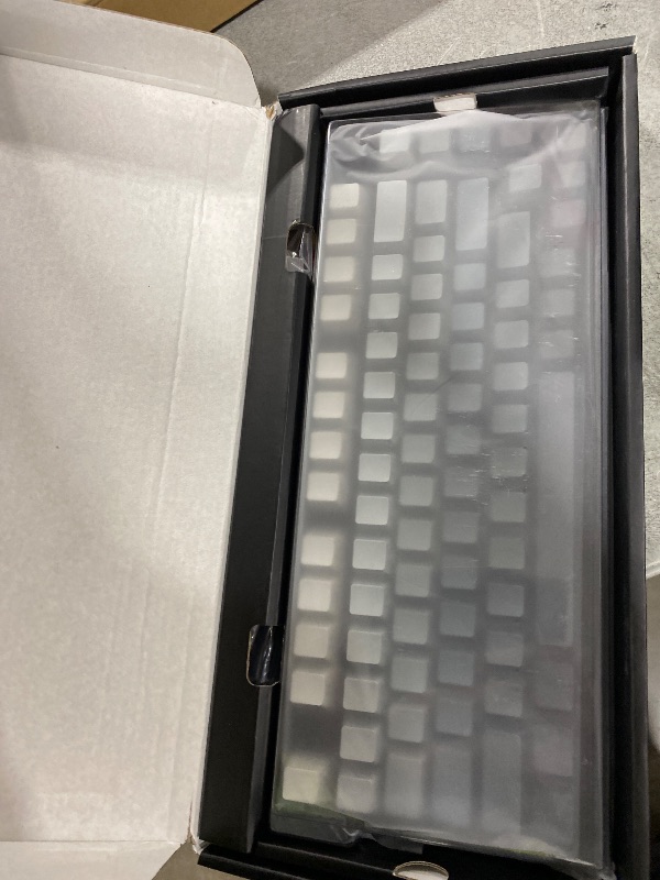 Photo 1 of YUNZII RT75 PRO Wireless Gaming Keyboard,Hall Effect Mechanical Rapid Trigger Magnetic Keyboard Bluetooth/USB-C/2.4G 8KHz Polling Rate,RGB Backlit,TGL/SOCD/DKS/MT (Gradient Black, Red Switch)