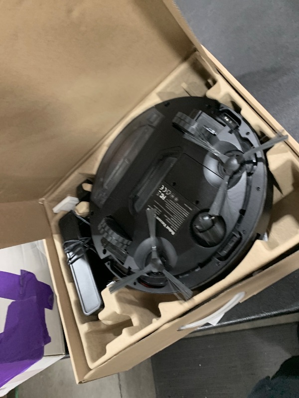 Photo 1 of XIEBro Robot Vacuum and Mop Combo, 6500Pa Strong Suction, 200 Min Runtime, Robotic Vacuum with Gyro Inertial Navigation, App/Wi-Fi/Voice Control, Slim, for Pet Hair, Hard Floor, Carpet