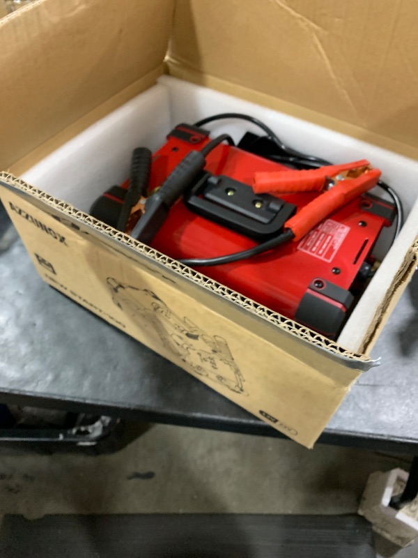 Photo 1 of 12V 24V Car Battery Charger & Engine Starter, 0-30A Automatic Battery Maintainer, 130 Cranking Amps
