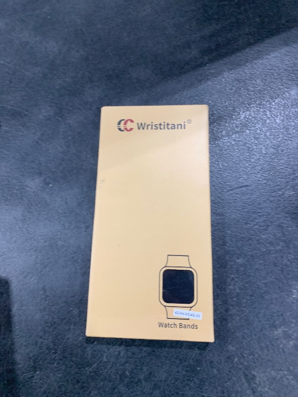 Photo 1 of Wristitani Leather Bands Compatible with Apple Watch Band 49mm 46mm 45mm 44mm 42mm for Men, Metal Connector & Genuine Leather Replacement Straps for iWatch Ultra3/2/1 SE3/2/1 Series 11 10 9 8 7 6 5 4