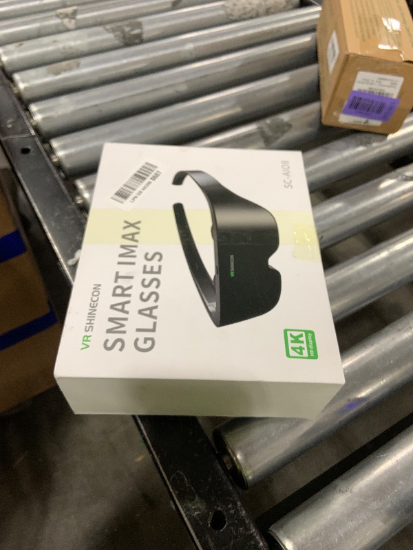 Photo 1 of Diydeg AR Glasses, 4K HD 3D IMAX Wearable VR Headset Smart Glasses for Video Display, Myopia Friendly Portable Augmented Reality for Watch, Stream & Game on PC/Tablet/Console