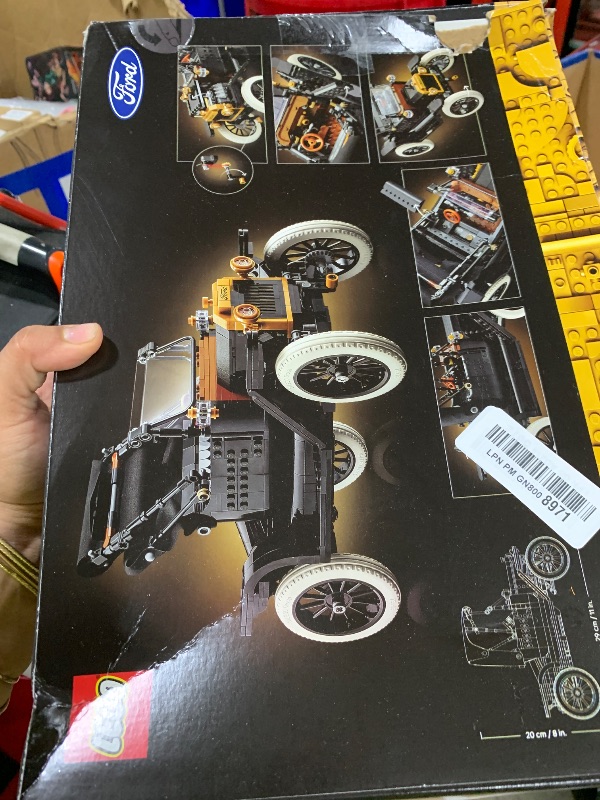 Photo 1 of LEGO Icons Ford Model T Building Set for Adults - Collectible Kit with Detailed Features for Bedroom, Home Office or Shelf Decor, Gift for Men, Women, & Car Fans Ages 18+ - 11376