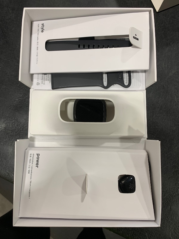 Photo 1 of Fitbit Sense 2 Advanced Health and Fitness Smartwatch with Stress and Sleep Tools - 3-Month Google Health Premium Membership Included - ECG App, SpO2, 24/7 Heart Rate, and GPS - Shadow Grey/Graphite