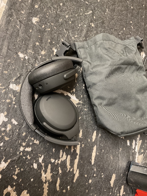Photo 4 of Skullcandy Crusher ANC 2 Wireless Over-Ear Bluetooth Headphones with Multi-Sensory Bass, Active Noise Cancelling, Up to 60 Hours Battery, Microphone for iPhone Android - True Black