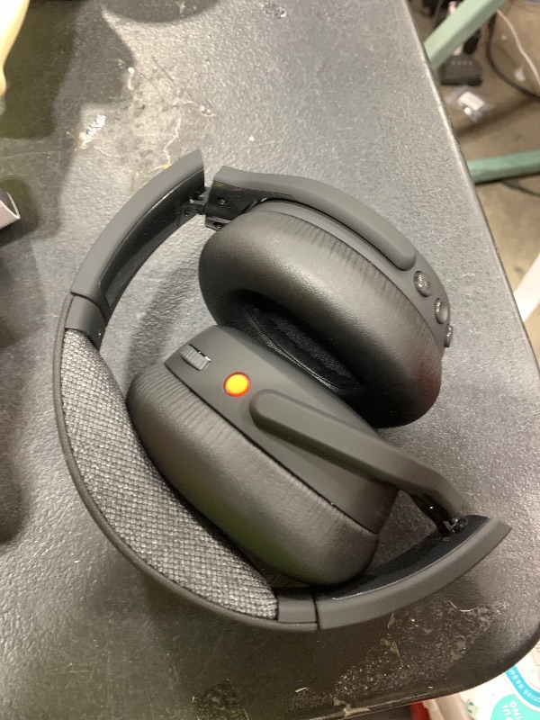 Photo 1 of Skullcandy Crusher ANC 2 Wireless Over-Ear Bluetooth Headphones with Multi-Sensory Bass, Active Noise Cancelling, Up to 60 Hours Battery, Microphone for iPhone Android - True Black