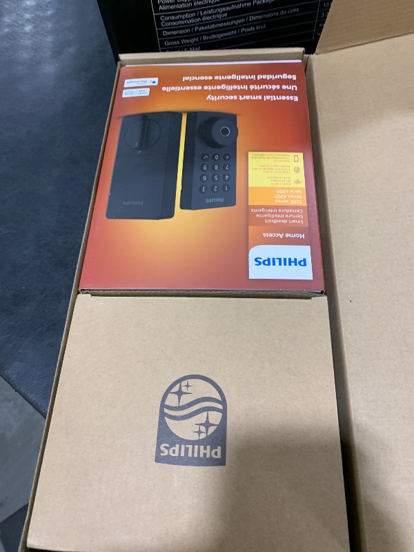 Photo 1 of Philips WiFi Keypad Door Lock with Handle, Built-in WiFi, APP Remote Control, Voice & Fingerprint Unlock, Smart Locks for Front Door with Auto Lock, Digital Front Door Lock Set, Keyless Entry Deadbolt