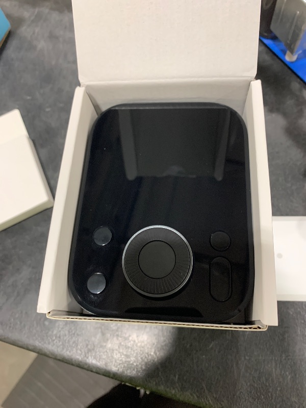 Photo 1 of SwitchBot Hub 3 (3rd Gen) Smart Home Command Center: Screen + Physical Dial, IR Remote Hub for TVs/ACS, Temp/Humidity Sensor (±0.2°C), Matter Bridge, Bluetooth 200m, Works on 2.4GHz WiFi