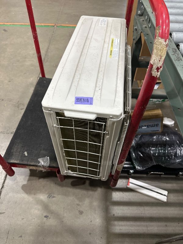 View 2 of *** PARTIAL SET - PARTS ONLY *** GarveeHome 18000 BTU Mini Split Air Conditioner Heat Pump System, 19 SEER2 230V Ductless AC Cool Up to 1250 Sq. Ft, Complete Installation Kit, White