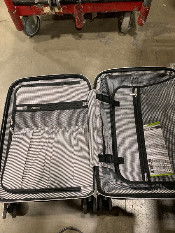 View 3 of **20" ONLY** Kenneth Cole REACTION Diamond Tower Collection Lightweight Hardside Expandable 8-Wheel Spinner Travel Luggage, Rose Champagne, 2-Piece Set (20" & 28")