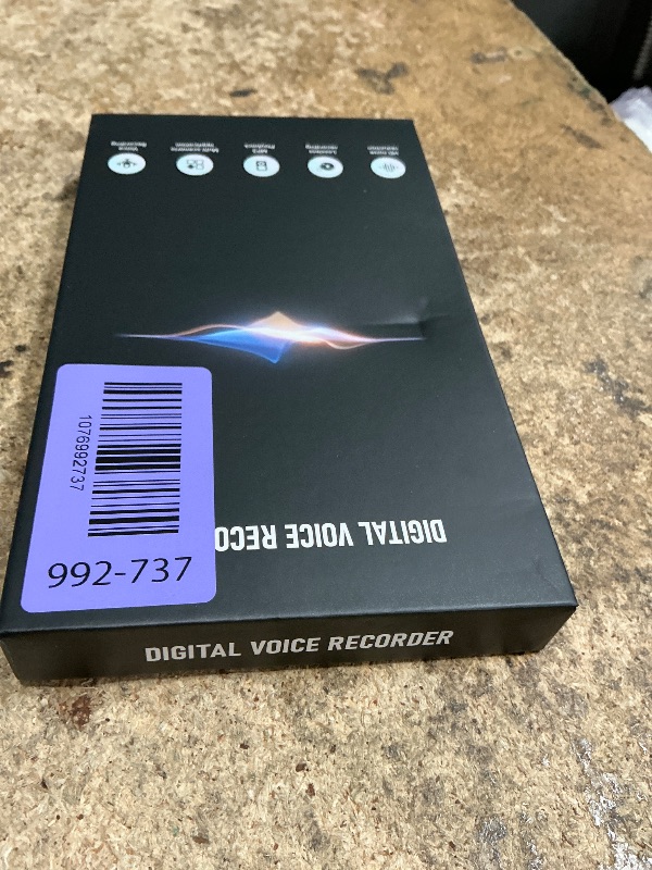 View 2 of 136GB (18800 Hour) Double-Sided Magnetic Voice Activated Recorder, Audio Recorder AI Smart Noise Reduction, MP3 & USB-C Digital Voice Recorder, 100H Continuous Recording Device for Meetings/Interviews