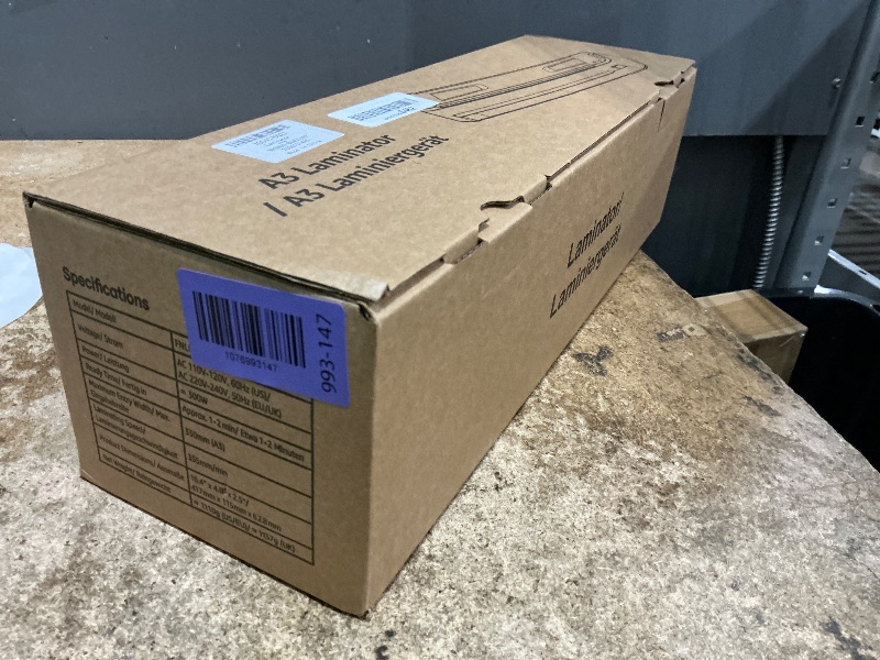 View 2 of 13 Inch Laminator Machine with 50 Laminating Sheets, Cold & Thermal