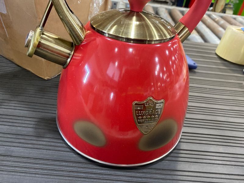 View 3 of *SEE NOTES***Tea Kettle -2.9 Quart Tea Kettles Stovetop Whistling Teapot Stainless Steel Tea Pots for Stove Top Whistle Tea Pot