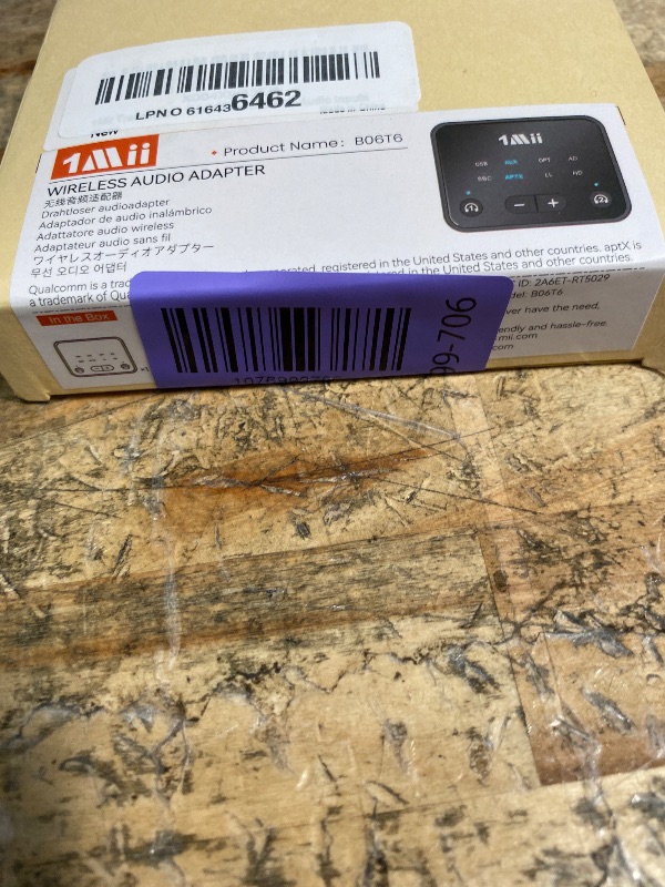 View 3 of 1Mii Bluetooth 5.3 Transmitter for TV