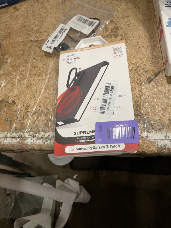 View 2 of (missing glass) BXYJY Galaxy Z Fold 8 Case with Stand & Hinge Protection