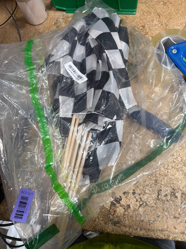View 1 of 12 checkered racing flags