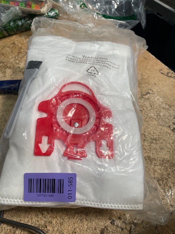 View 2 of 15 Pack 3D Airclean Dust Bags Replacement for Miele FJM Vacuum