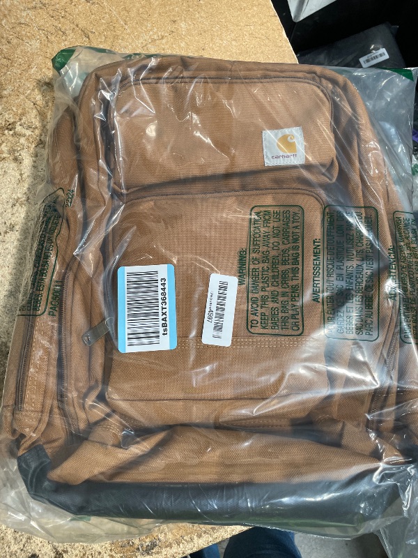 View 3 of ***DAMAGED - SEE NOTES/PICTURES*** Carhartt Utility 35L Triple-Compartment Backpack Carhartt Brown