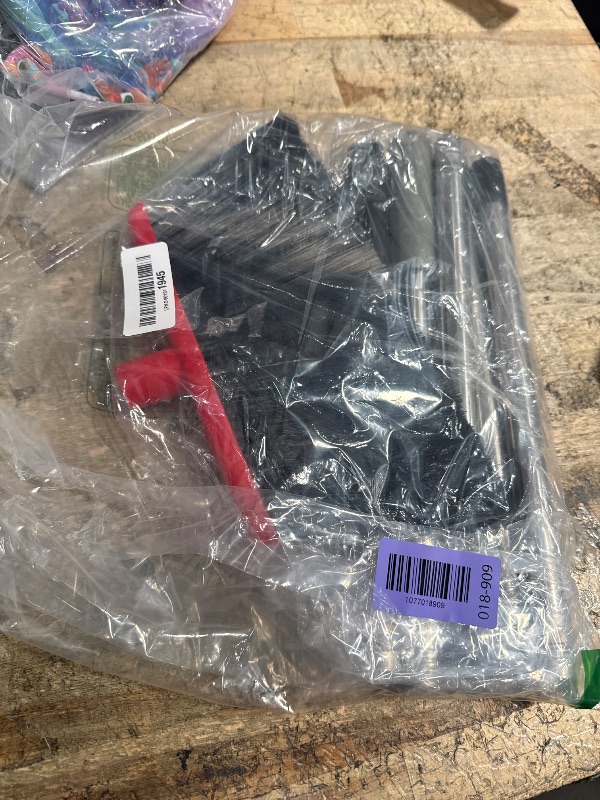 Photo 1 of **SEE NOTES***NACENA Broom and Dustpan Set (Black & Red)