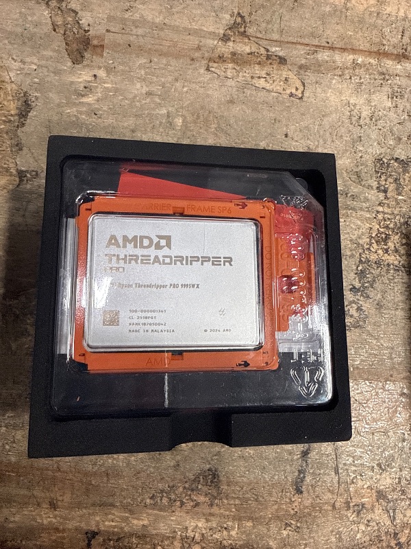 Photo 1 of AMD Ryzen Threadripper PRO 9000 WX-Series Processor