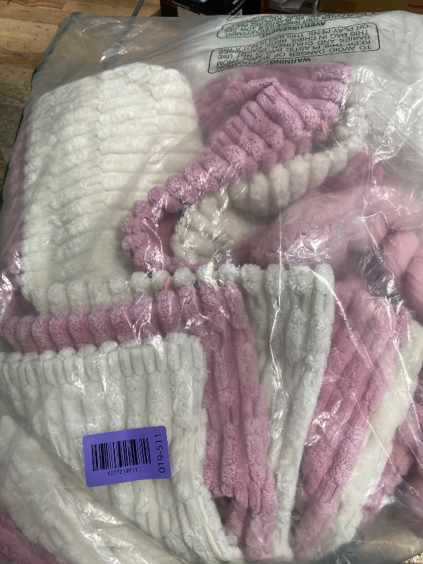 View 2 of 14 Pack Extra Large Pink Picnic Blanket Kit 91x71'' Outdoor Boho Pink Rug