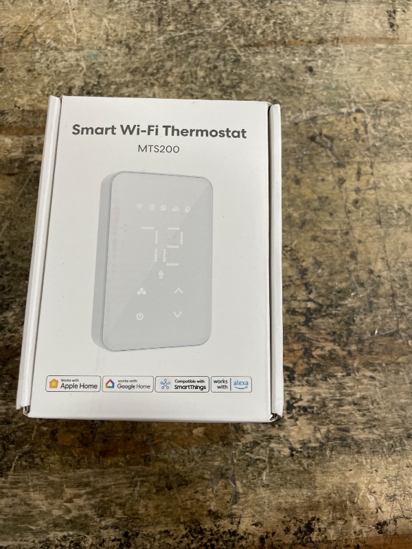 View 4 of ***** ONLY SMART THERMOSTAT, NO HEATER INCLUDED PRICE CHANGE $79***************** meross Matter Smart Thermostat for Electric Baseboard Heaters