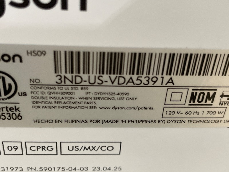 Photo 1 of ***SEE NOTES***Dyson Airwrap Coanda2x Multi-Styler Dryer - Ceramic Pink