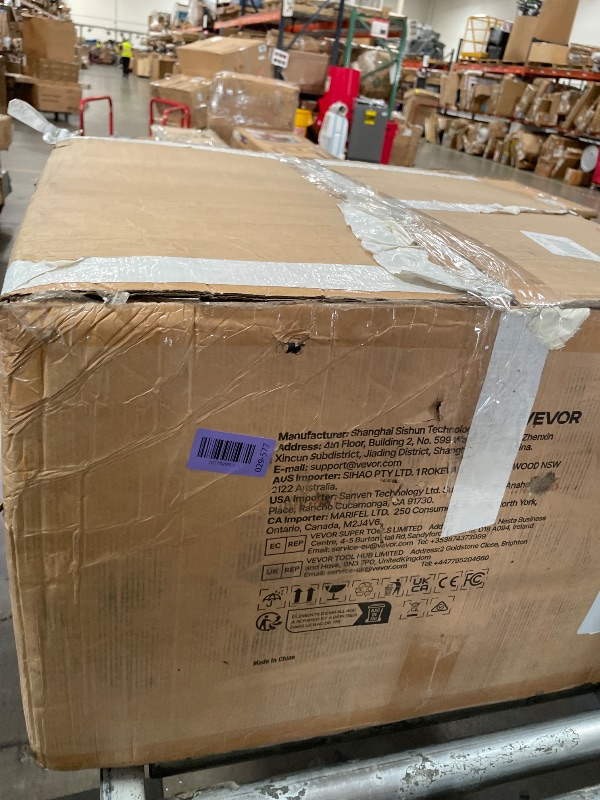 View 4 of **HEAVILY DAMAGED** VEVOR Heat Press Machine 16" x 24" 1700W Clamshell Black