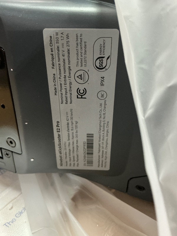 View 2 of **MiSSING CHARGER**Segway SuperScooter GT3 Pro Electric Scooter