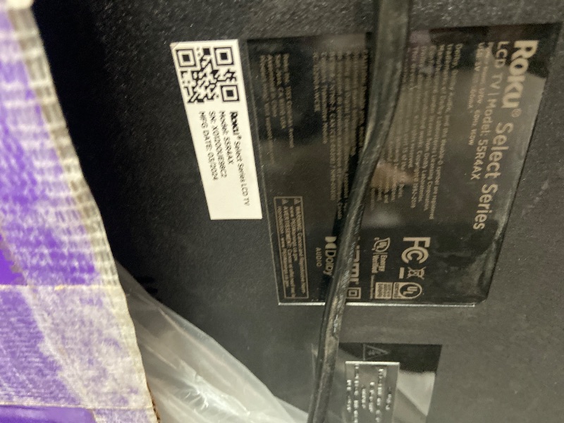 View 3 of **DOES NOT TURN ON WHEN PLUGGED IN** Roku 55-Inch Select Series Smart TV 2026-4K (2160p) QLED TV TV