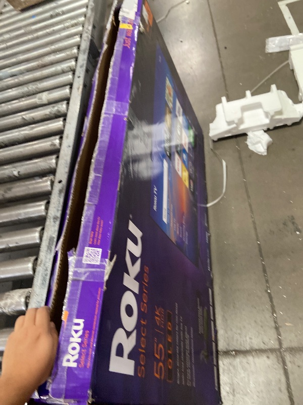 View 2 of **DOES NOT TURN ON WHEN PLUGGED IN** Roku 55-Inch Select Series Smart TV 2026-4K (2160p) QLED TV TV