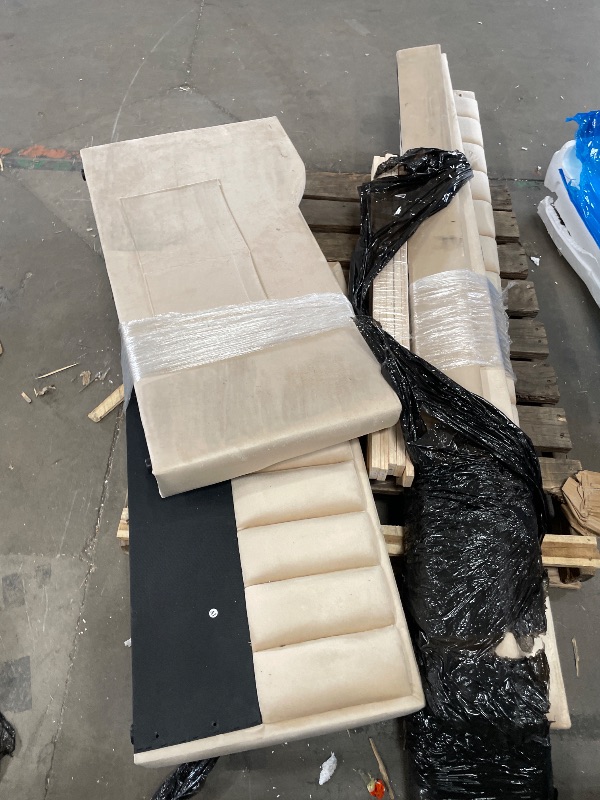 View 1 of **Parts only **BED HEADBOARD