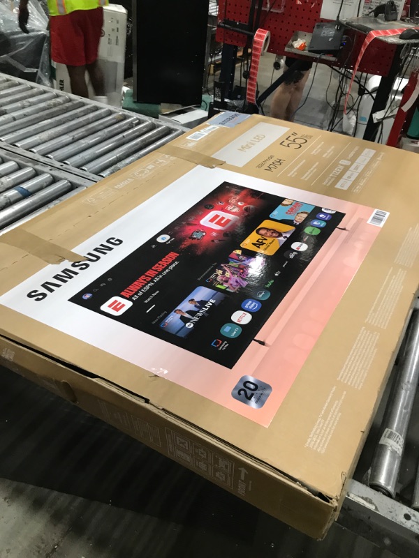 View 2 of **TV SCREEN DAMAGED***Samsung 55-Inch Class M70H Series, Mini LED, 4K, Smart TV, 2026 Model