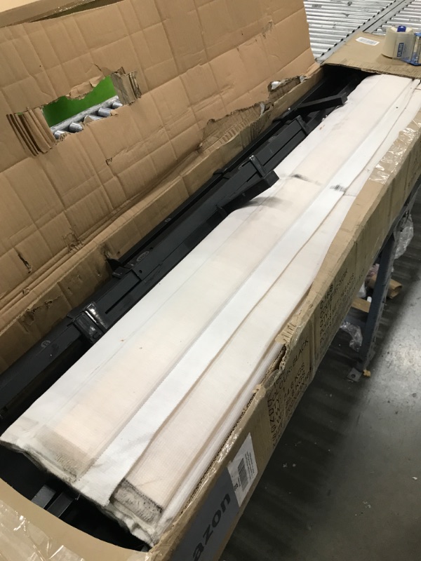 View 3 of **ONLY BOX 1 OUT OF 2** Jocoevol King Bed Frame with Hidden Headboard Storage and Drawers