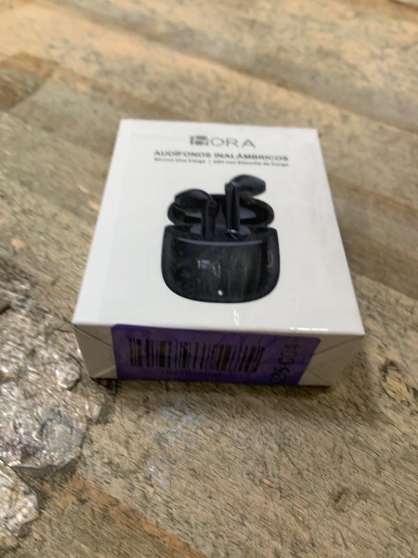 Photo 1 of 1 Hora Wireless Earbuds, Bluetooth 5.3, Charging Case, Deep Bass