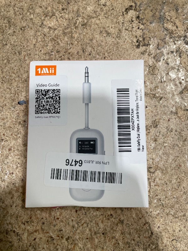 Photo 1 of 1Mii SafeFly Dual Bluetooth 5.3 Transmitter with OLED Display