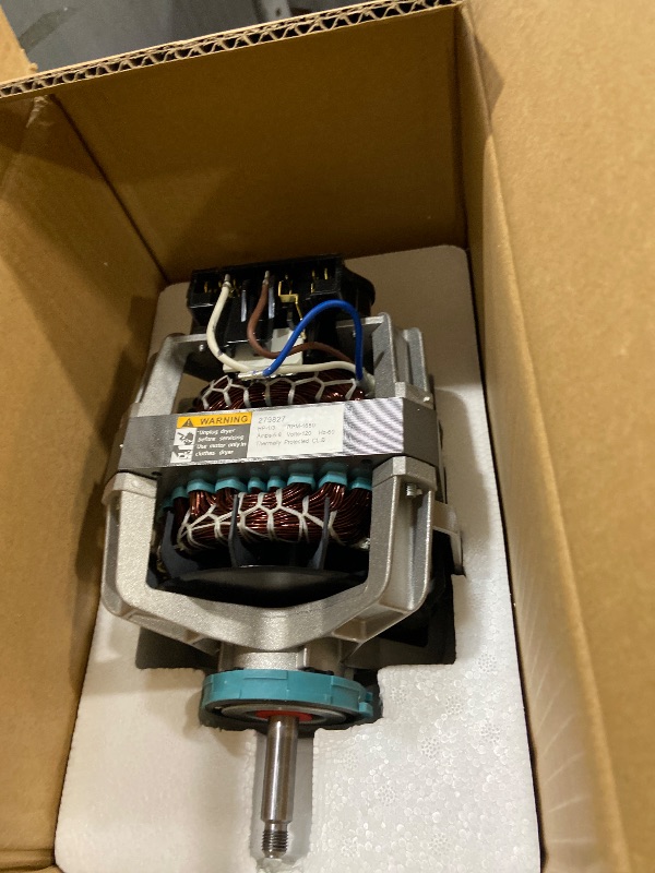 View 2 of [NEW] BlueStars 279827 Dryer Drive Motor with Pulley - Fits MayTag Kenmore